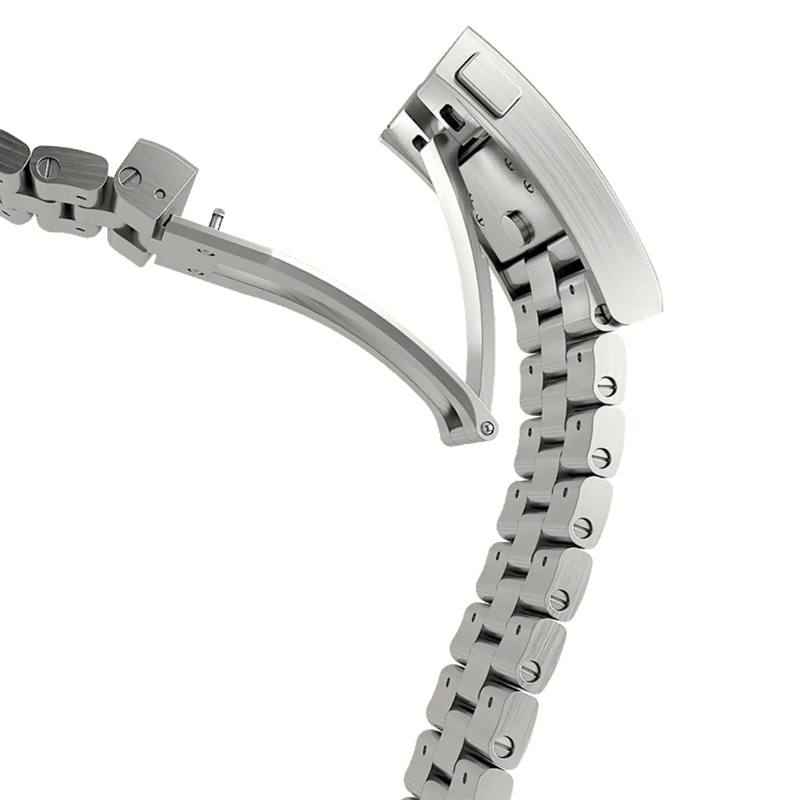 B-42 Block Bracelet Stainless Steel | 20mm