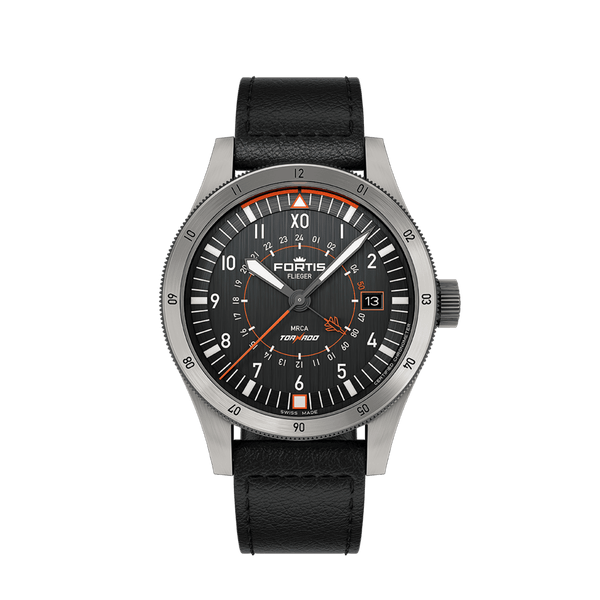 Flieger F-43 Triple-GMT Tornado  AS/ Front